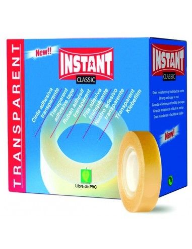 Cinta Adhesiva Instant Transparente Cello 19 X 33 Normal