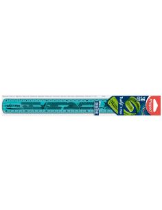 Regla Maped Plastico Flexible De 30 Cm Colores Surtidos 2